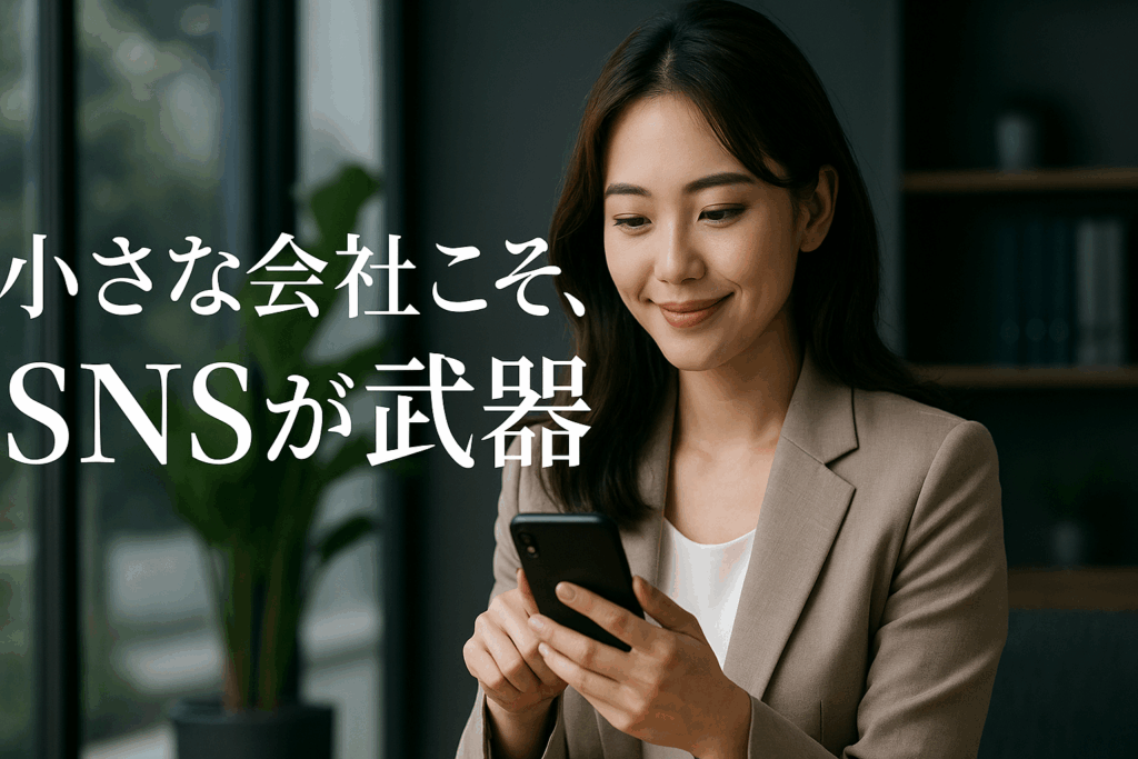 小さな会社こそSNSが武器になる