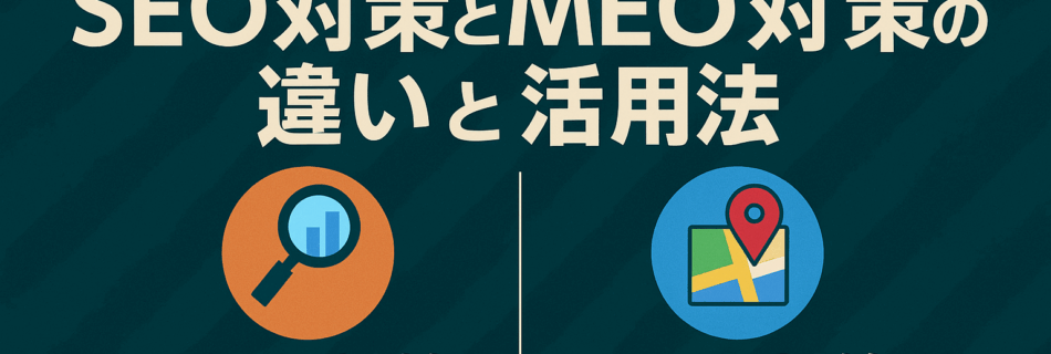 【2025年最新版】SEO対策とMEO対策の違いと活用法