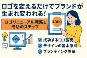 【最新版】ロゴを変えるだけでブランドが生まれ変わる！ ～“伝わる”ロゴリニューアル戦略と成功のステップ～