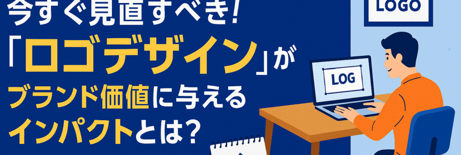 【完全保存版】今すぐ見直すべき！「ロゴデザイン」がブランド価値に与えるインパクトとは？