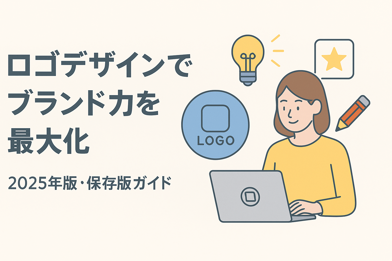 【完全保存版】ロゴデザインでブランド力を最大化する方法