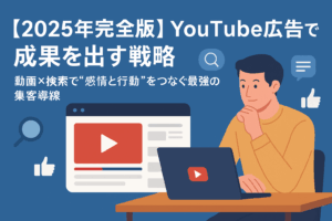 【2025年完全版】YouTube広告で成果を出す戦略 ～動画×検索で“感情と行動”をつなぐ最強の集客導線～
