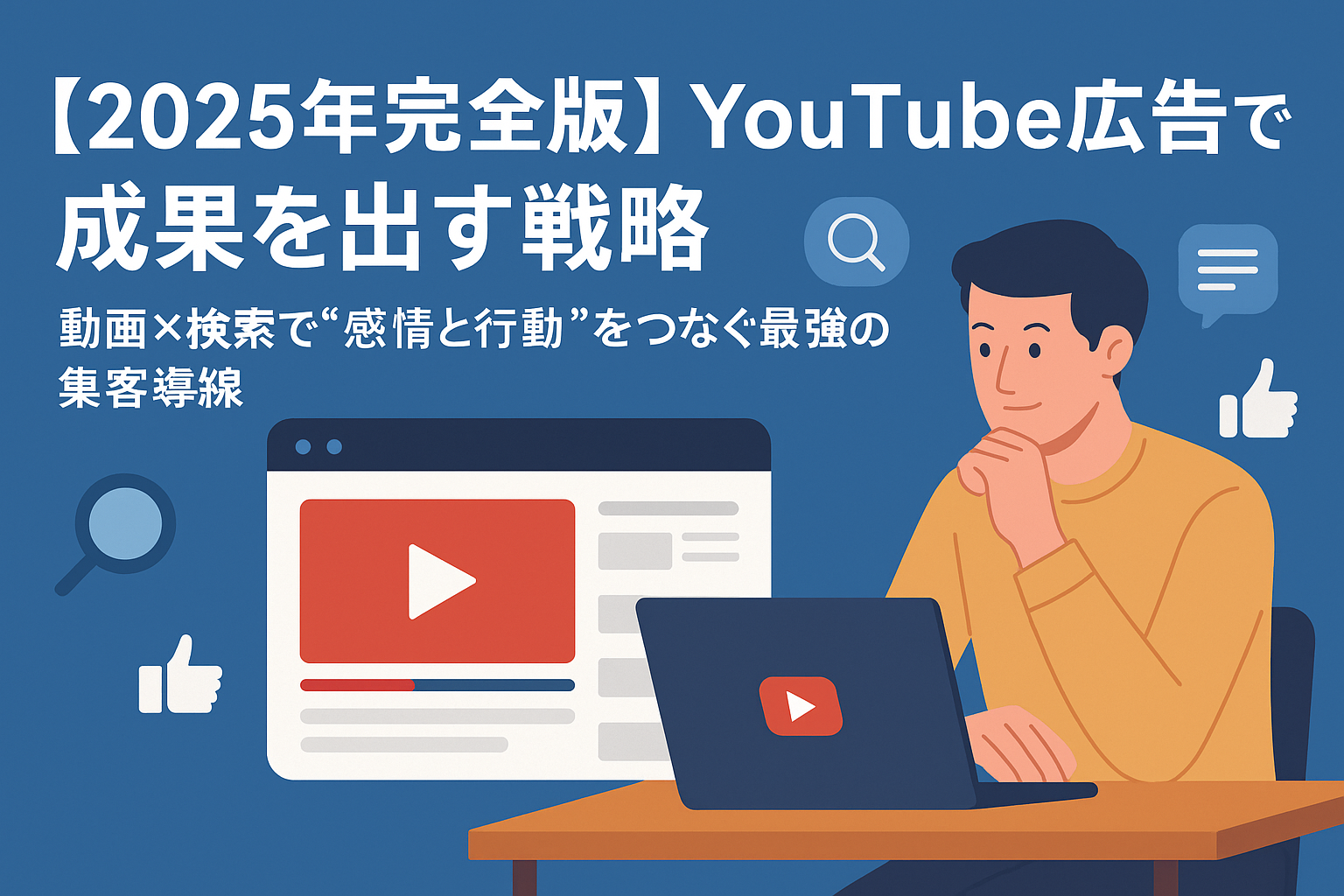 【2025年完全版】YouTube広告で成果を出す戦略

～動画×検索で“感情と行動”をつなぐ最強の集客導線～