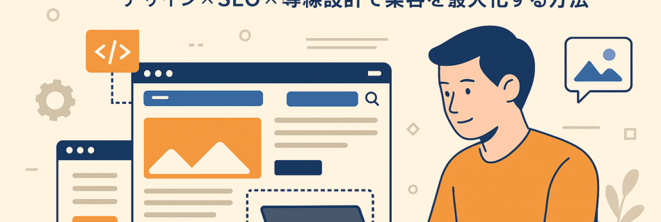 【保存版】成果を生むホームページの作り方 2025年版 ～デザイン×SEO×導線設計で集客を最大化する方法～