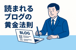 【2025年版】“読まれるブログ”の黄金法則|SEOと心理設計で滞在率を2倍にする方法