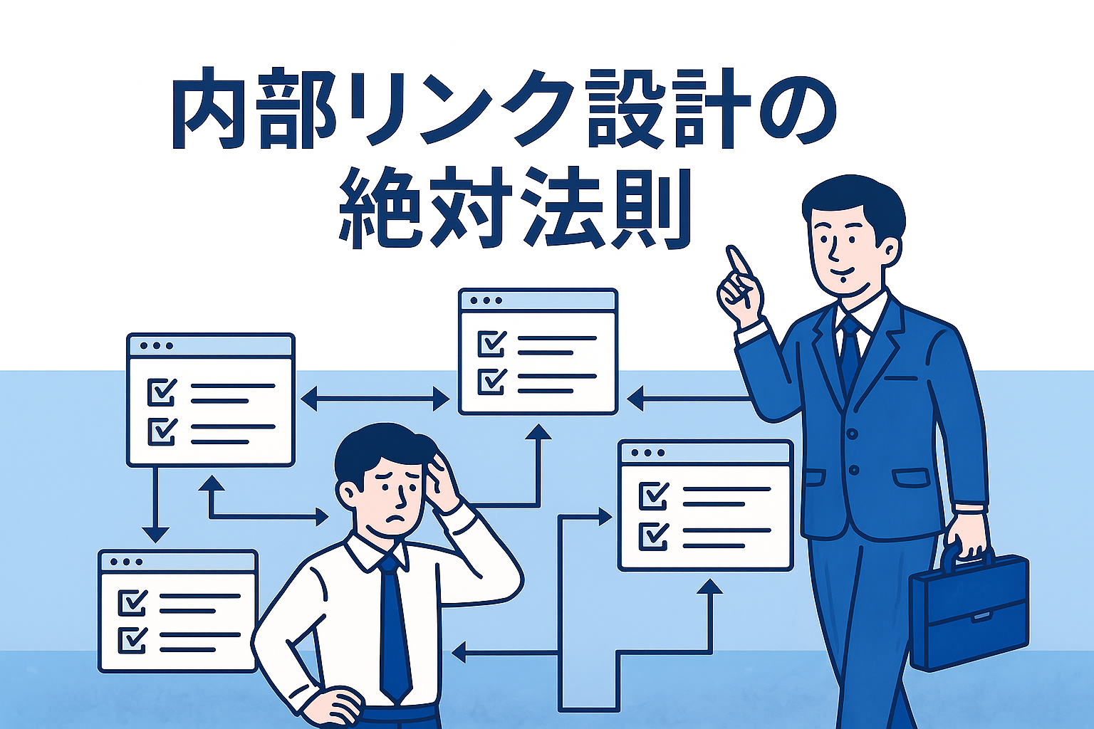 【2025年版】SEO“内部リンク”の絶対法則｜サイト評価を底上げする“見えない導線設計”
