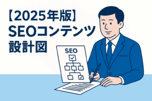 【2025年版】SEOで成果を出すための“コンテンツ設計図”|上位表示と成約を両立させる構成術