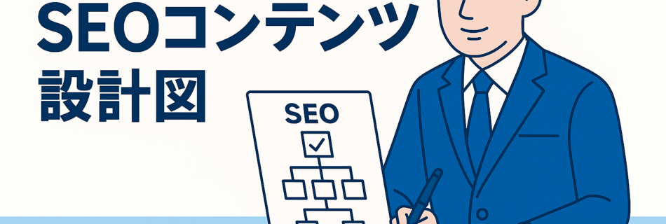 【2025年版】SEOで成果を出すための“コンテンツ設計図”｜上位表示と成約を両立させる構成術