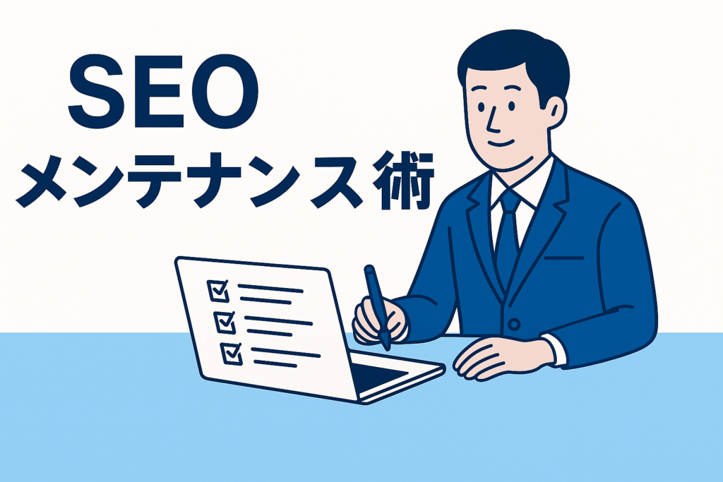【2025年版】“記事の寿命を2倍に伸ばす”SEOメンテナンス術|上位表示を維持するための“更新戦略”とは