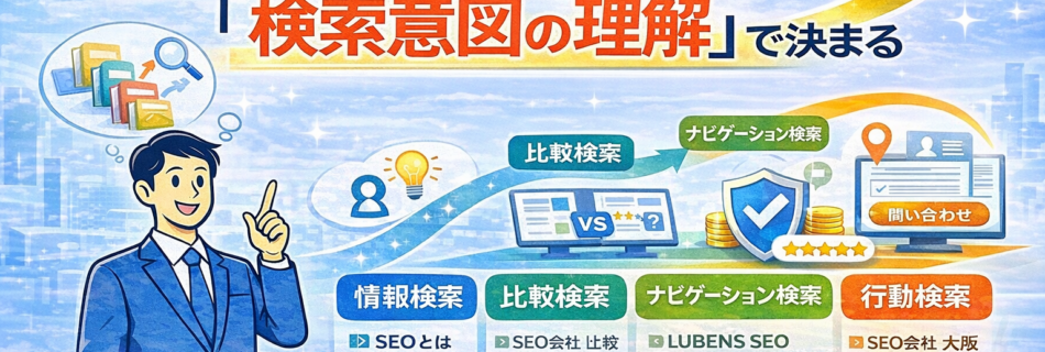 SEOは「キーワード対策」ではなく「検索意図の理解」で決まる