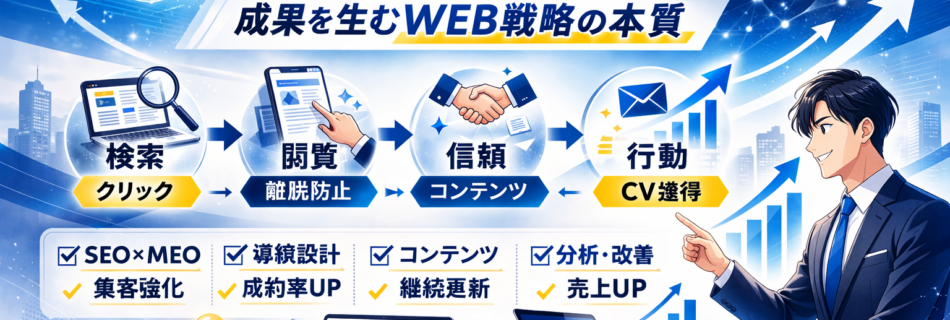 SEOは「キーワード対策」から「検索体験設計」へ。成果を生むWEB戦略の本質