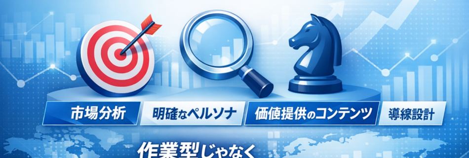 【2026年版】「とりあえずSEO」はもう古い。成果を出す企業がやっている“戦略設計”とは