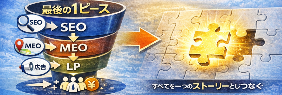 なぜ“いいホームページ”なのに売れないのか？成果を分ける「最後の1ピース」