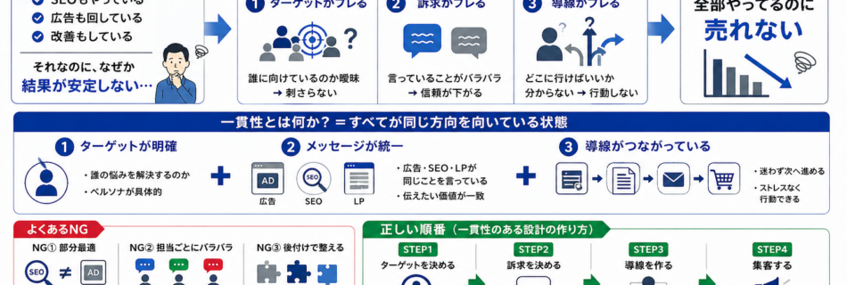 ウェブマーケティング一貫性ガイド