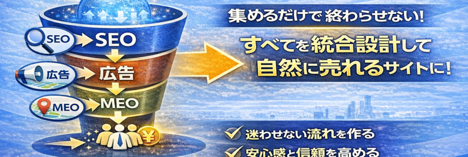 【2026年版】“とりあえず集客”はもう通用しない。売上につながるWEB戦略の考え方