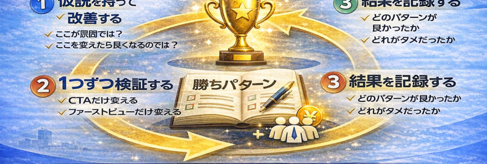 “なんとなく改善”はもう卒業。成果が出る企業がやっている「勝ちパターンの作り方」