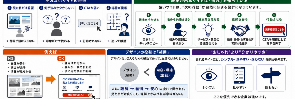 見た目より導線